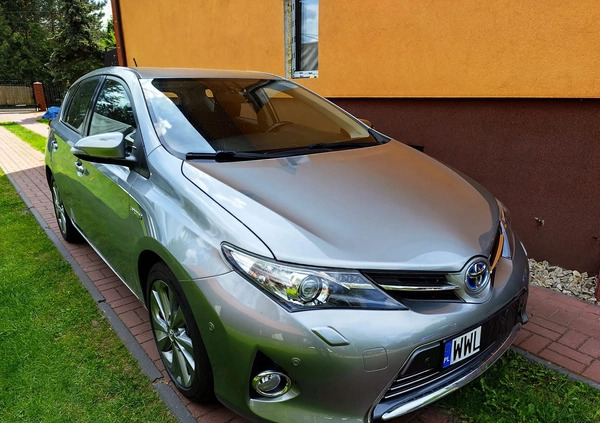 Toyota Auris cena 53700 przebieg: 131834, rok produkcji 2013 z Węgorzewo małe 667